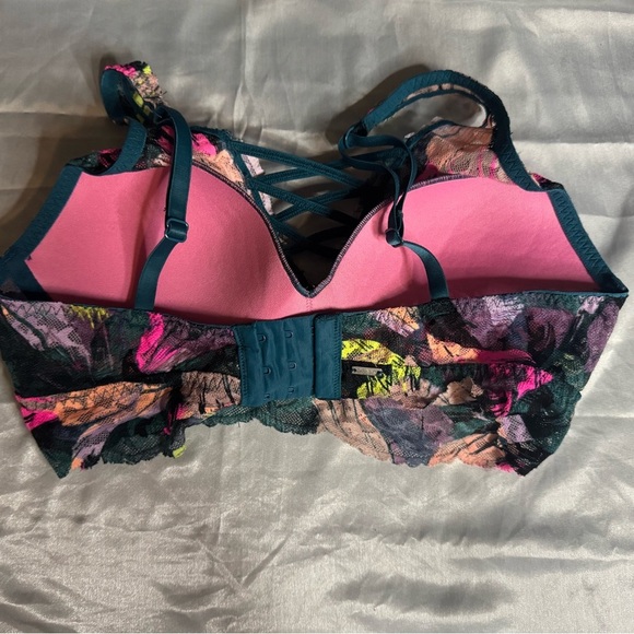 PINK Victoria's Secret Multicolor Lace Bralette - Picture 2 of 4